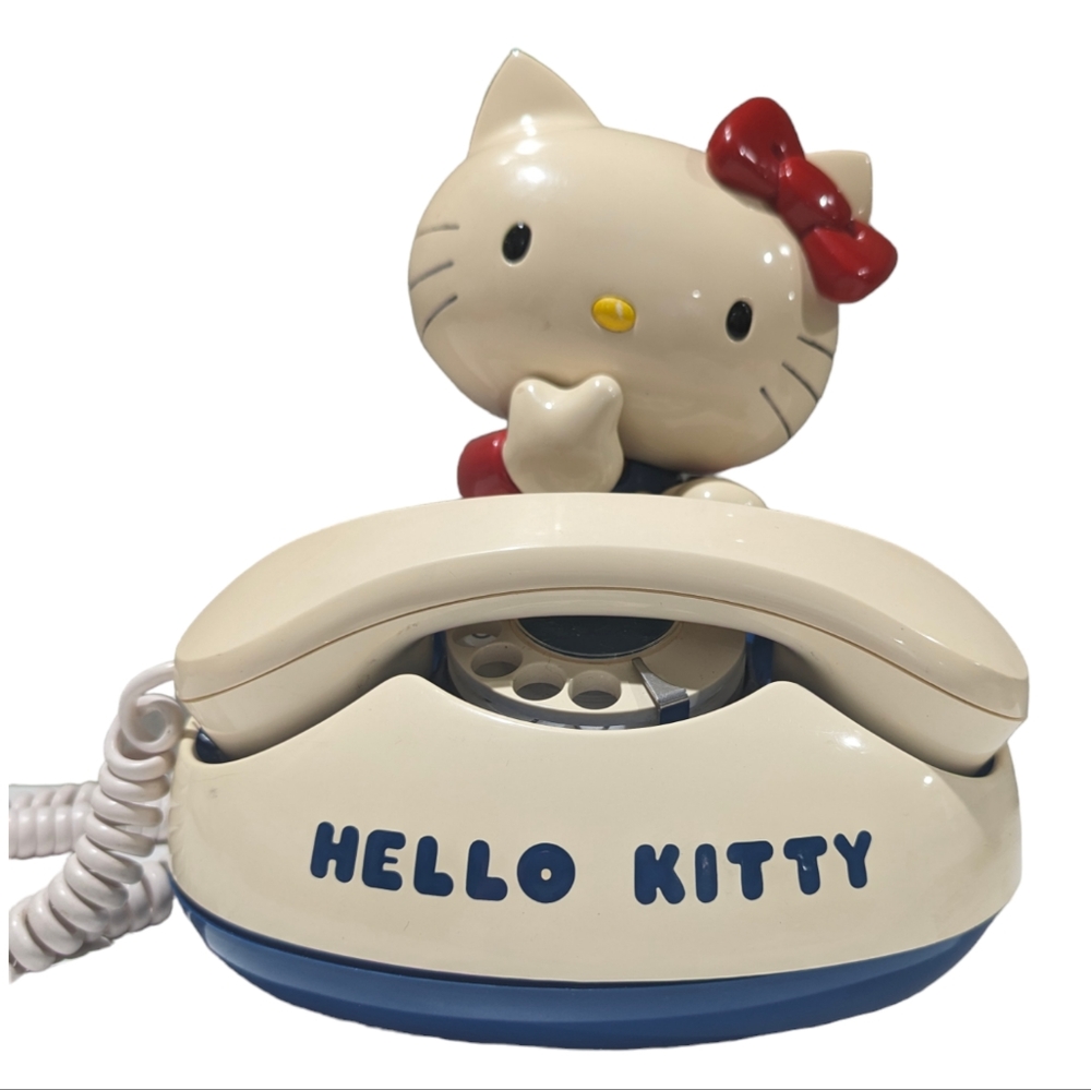 Hello Kitty vintage rotary phone